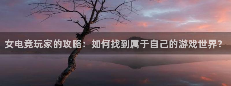 雷火电竞下载官网：女电竞玩家的攻略：如何找到属于自己的游戏世界？