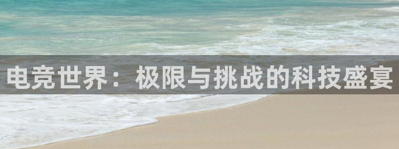雷火电竞app官方网站：电竞世界：极限与挑战的科技盛宴